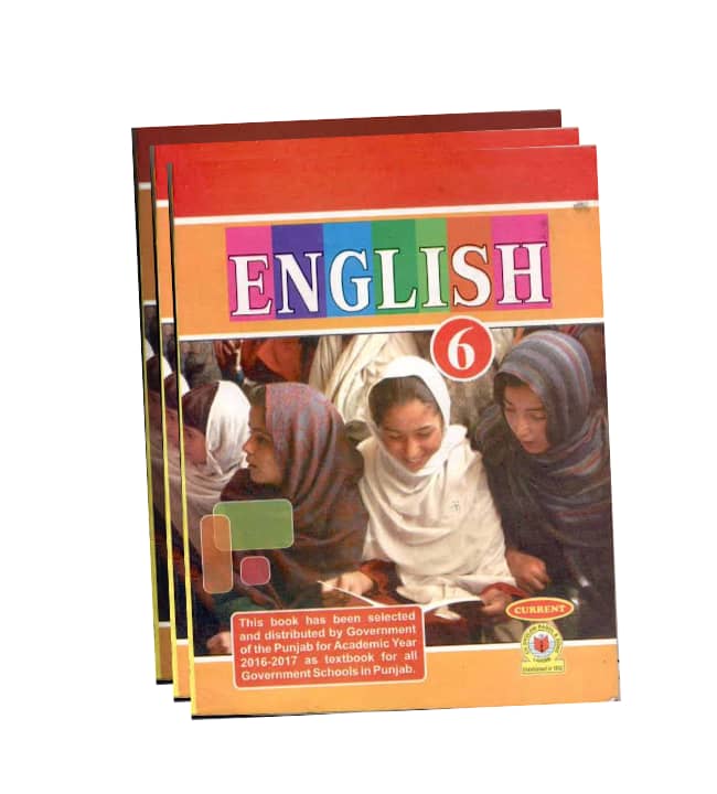 6th Class English Book