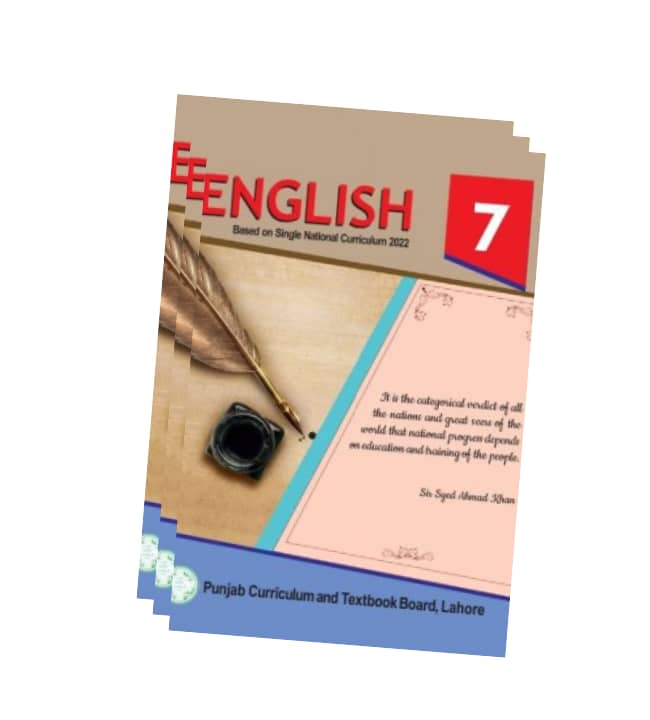 7th Class English Book